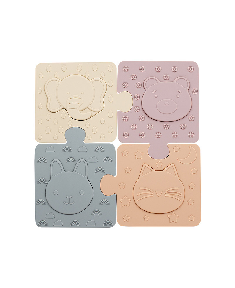 Puzzle silikonowe mini -...